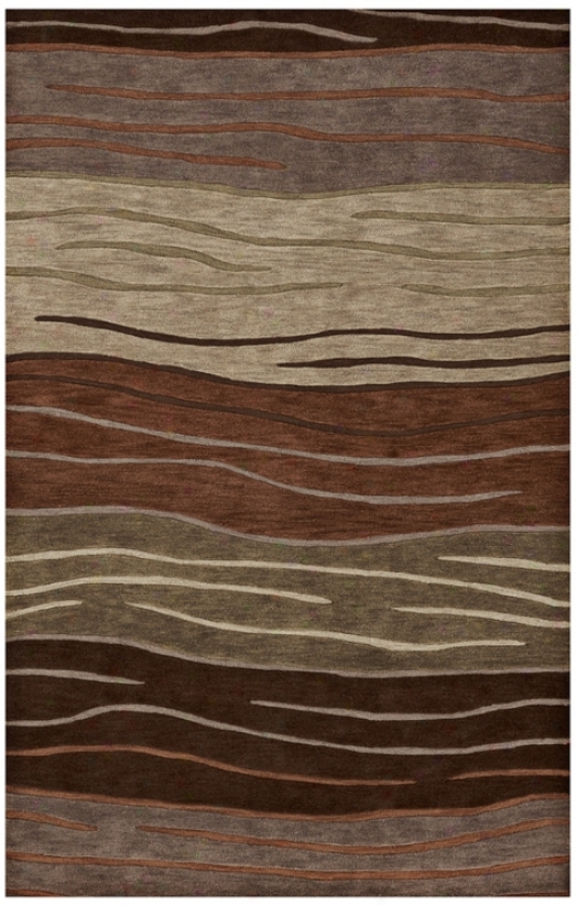 Riverbed Autumn 3' 6"x5' 6" Area Rug (n6160)