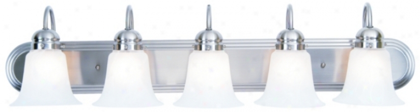 Ronan Accumulation Nickel 36" Wife Bathroom Ljght Fixture (61814-87743)