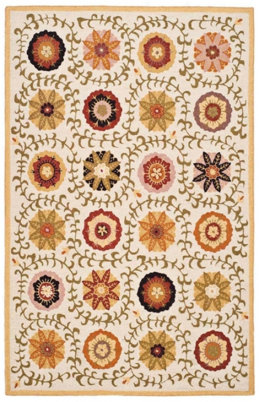 Safavieh Flower Blm951a Collection 8'x10' Area Rug (w1565)