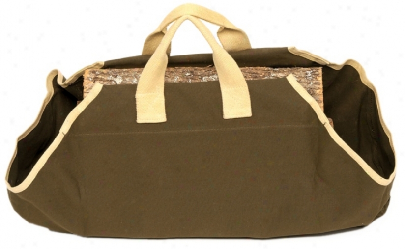 Wise Canvas Bag Log Carrier (l0094)