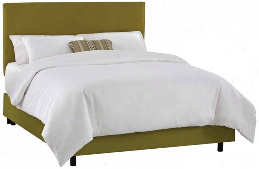Sage Microsuede Slipcover Bed (twin) (n6225)
