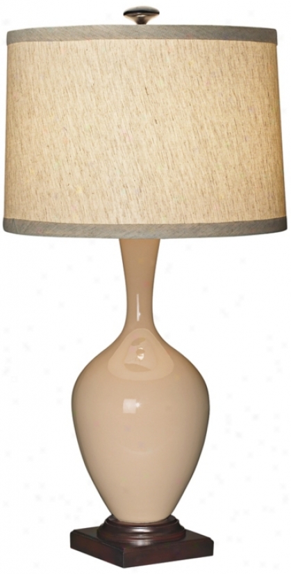 Sand Ceramic Table Lamp (r6138)