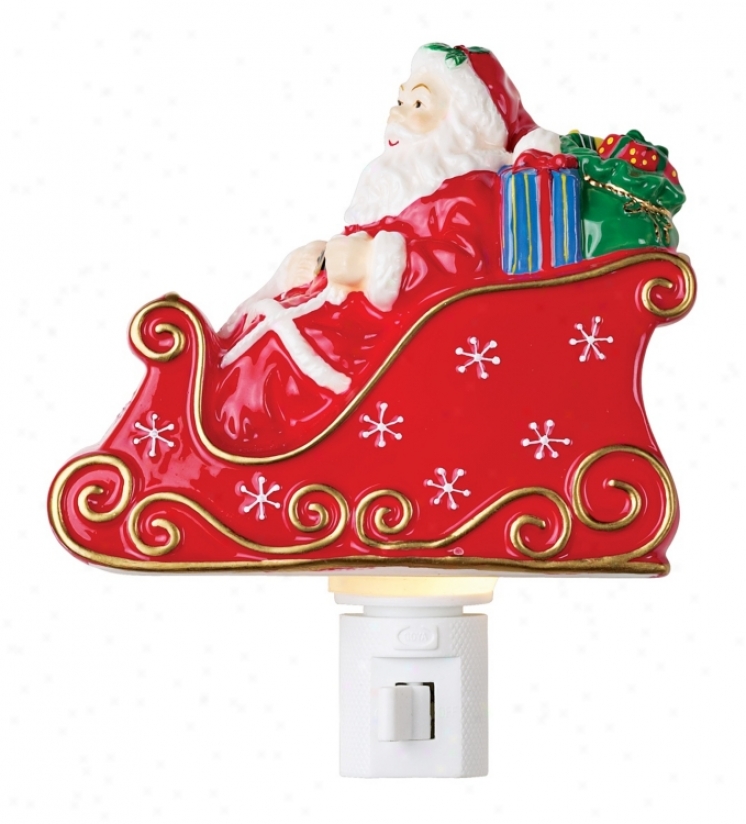 Santas Sleigh Night Light (227997)