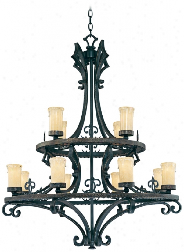 Savoy House Calvi 35 3/4" Wide Large Candle Chandelier (p8866)