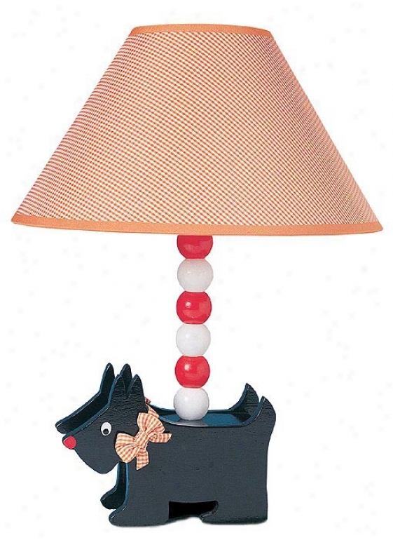 Scottish Terrier Puppy Dog Table Lamp (06069)