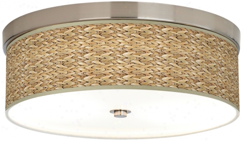 Seagrass Giclee Energy Efficient Ceiling Light (h8796-n0585)