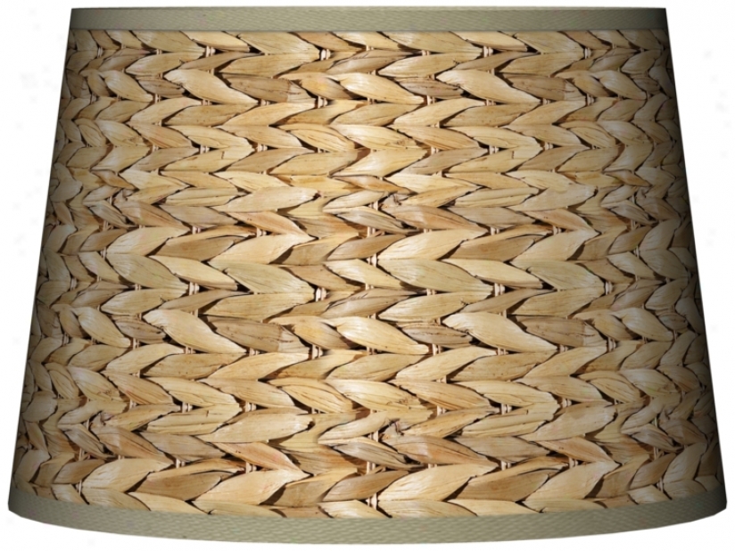 Seagrass Tapered Lamp Shade 10x12x8 (spider) (k7496-n0755)