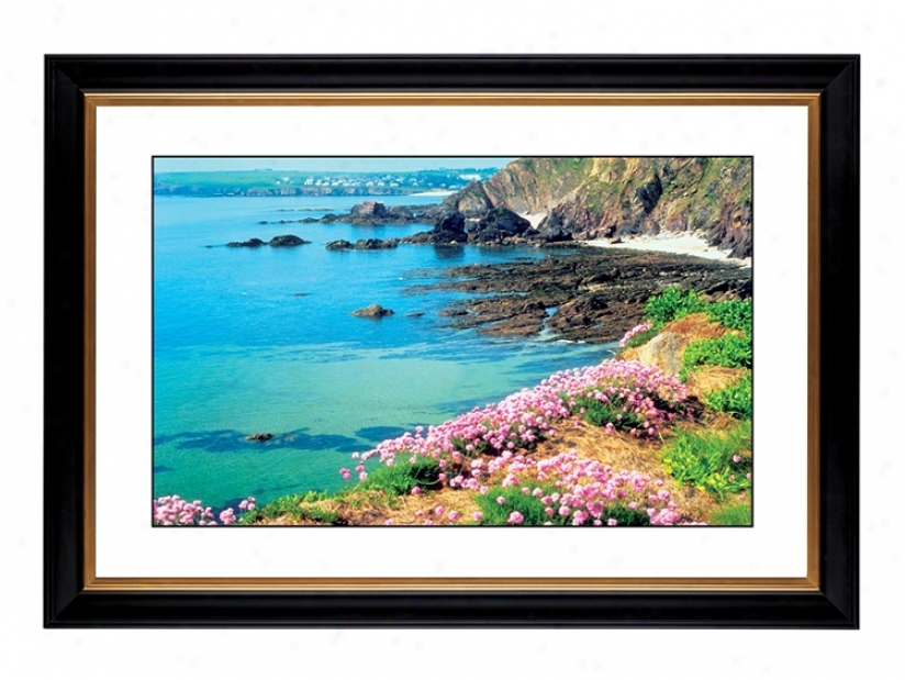 Seawide Flowers Giclee 41 3/8" Wide Wall Art (56072-80384)