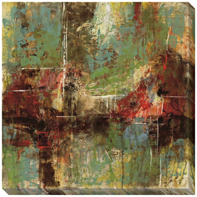 Shaping Matter I Giclee Indoor/outdoor 40" Square Wall Art (l0380)