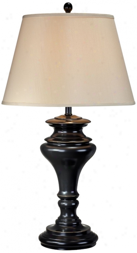 Shirlyn Dark Brpnze With Light Beige Lite Source Table Lamp (u8369)