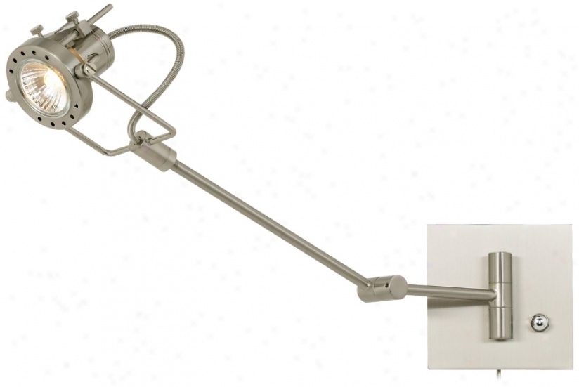 Single Spotlight Plug-in Swing Arm Wall Lamp (m2822)