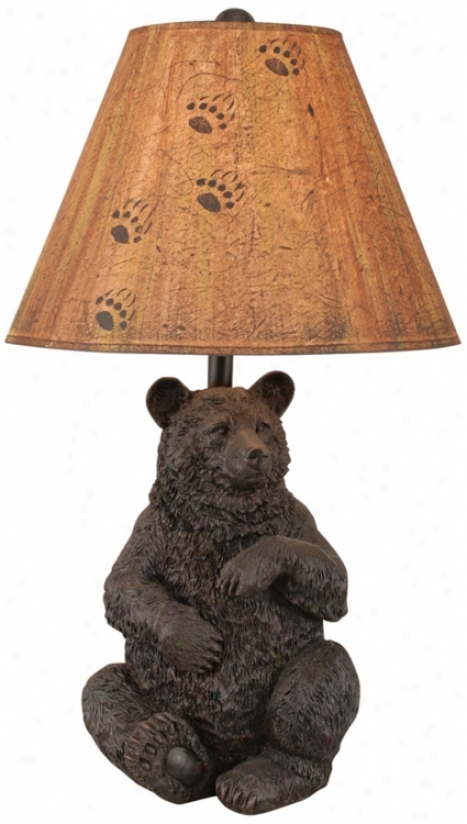 Sitting Bear Table Lamp (l4007)