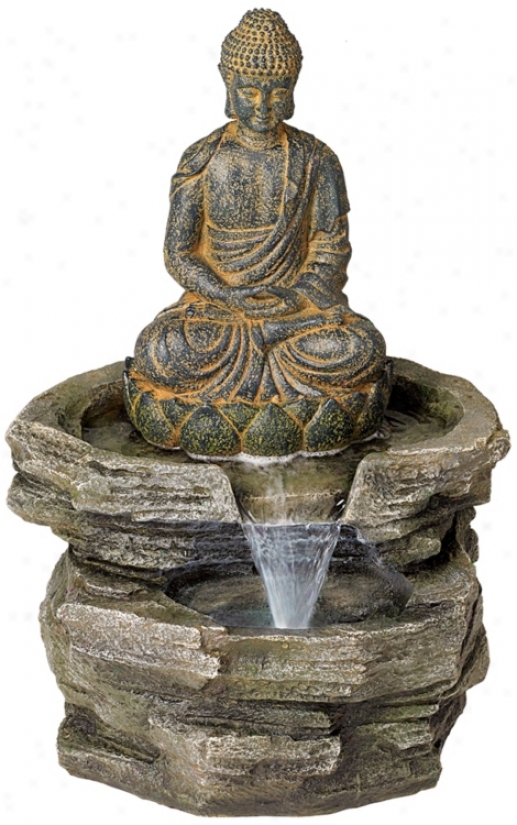 Sitting Buddha Fountain (46100)