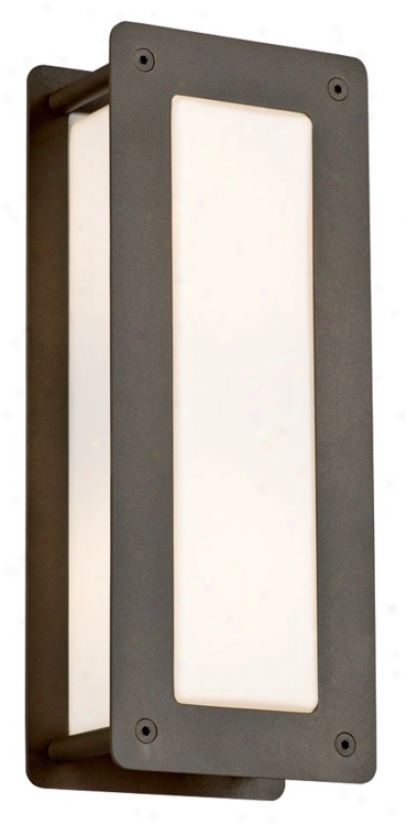 Soho Collection Bronze 15" High Outdoor Wall Light (l0319)