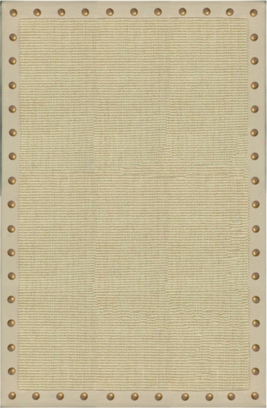 Sonoma Sisal Collection Tan 16"x27" Area Rug (v4532)