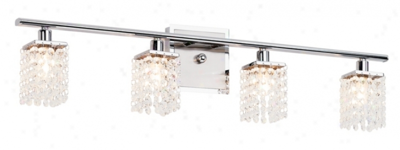 Sparkle Collectioon 30 1/2" Wide Bathroom Light Fixture (89287)