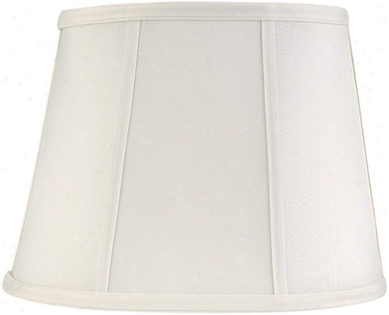 Springcrest&#8482; Cream Oval Lamp Shade 6.5x8x9 (spider) (76984)