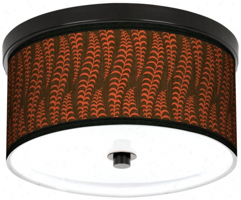 Stacy Garcia Fancy Fern Coral 10 1/4" Wide Cfl Bronze Light (k2833-m0609)