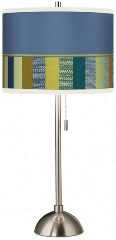 Stacy Garcia Modern Palette Giclee Table Lamp (60757-j2623)