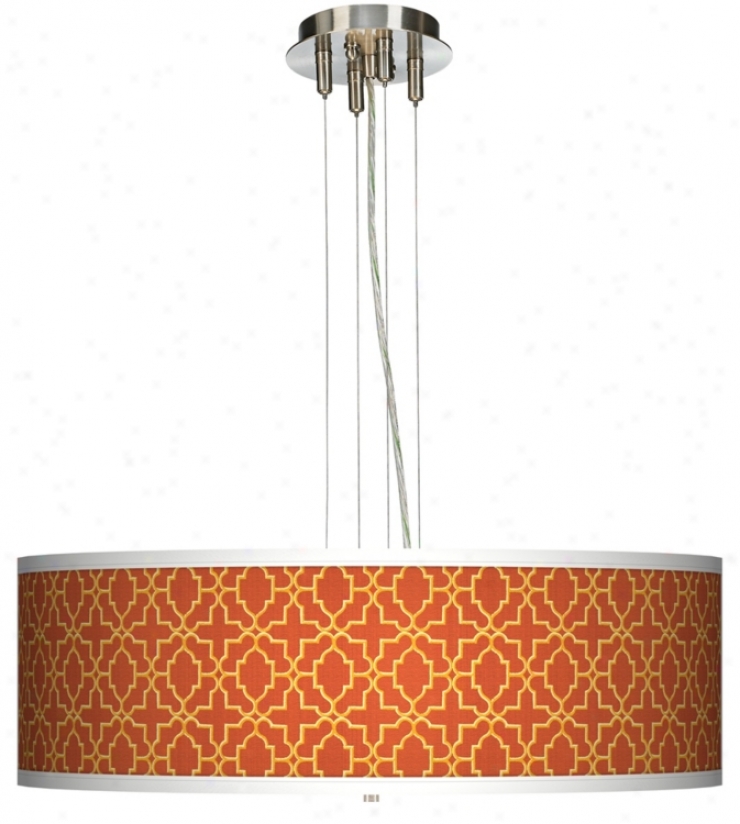 Stacy Garcia Santorini Sunset 24" Wide 4-light Pendant Light (17276-k9199)