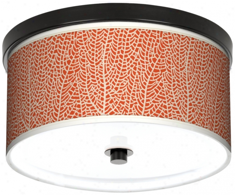 Stacy Garcia Seafan Coral Giclee 10 1/4" Wide Ceiling Light (k2833-m0611)