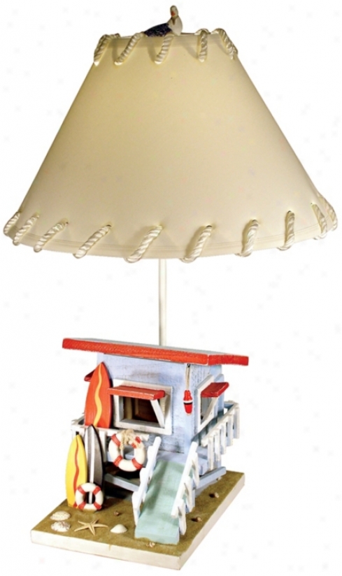 Surf Shack Table Lamp (m5412)