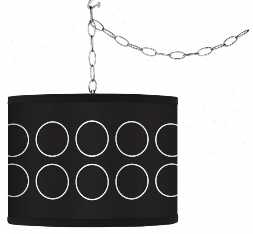 Swag Style Portholes Shaxe Plug-in Chandelier (f9542-g4297)