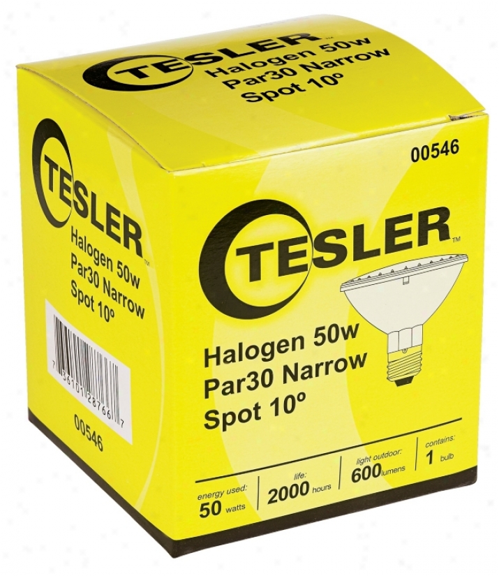 Tesler Par30 50 Watt Narrow Spot Lighht Bulb (00546)