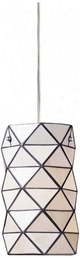 Tetra Collection Tiffany Style 7" Spacious Pendant Chandelier (m6149)