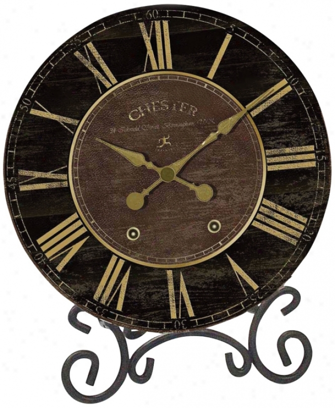 The Parlor 6 1/2" High Table Clock (u8143)