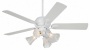 52" Casa Optima White Square Blades Ceiling Fan With Light (86645-89810-m3630-20998)