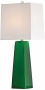 Arteriors Home Roma Emerald Cased Glass Table Lamp (v5089)