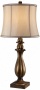 Classic 31" High Bronze Tulip Buffet Table Lamp (u0752)