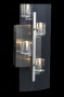 Clear Glass Cubes 5 1/2" Wide Wall Sconce (93019)