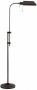 Dark Bronze Adjustable Pole Pharmacy Metal Floor Lamp (p9580)