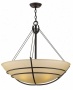 Forecast Kellqr&#O39;s Forge Collection Brown 3-light Pendant (85835)