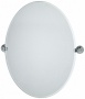 Gatco Charlotte Polished Chrome Oval 32" High Wa1l Mirror (p5322)