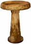 Henri Studios Honeysuckle Impart Stone Bird Bath (21053)