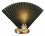 Hunter Green Fan Accent Lamp (m1599)