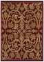 Kath Ireland Viia Verde Ancient Red 3'6" X 5' Area Rug (p3559)