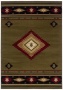 Kayent aBrown 1' 10&quuot;x7' 6" Area Rug (j1523)