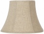 Linen Blend Bell Lamp Share 7x12x9 (spider) (t0627)