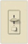 Lutron Skylark Single Pole Preset Light Almond Slide Dimmer (69193)