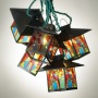 Miswion-tiffany Style Labtern String Party Lights (92567)