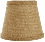 Natural Burlap Lamp Shade 10x18x13 (spider) (w0130)