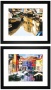Set Of 2 Boats And Village 28&quof; Wide Framed Wall Art (v66945)