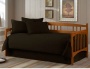 Solid Black Paramount 5-piece Daybed Bedding Set (u8421)