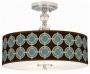 Stacy Garcia Porthole Giclee Semi-flush Ceiling Light (n7956-w0837)