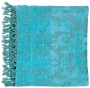 Surya Tristen Aqua Throw Blanket (r6615)