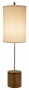 Thumprrints Acacia With Ivory Shade Table Lamp (m9639)